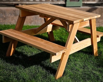 Plany stołów piknikowych z instrukcjami krok po kroku