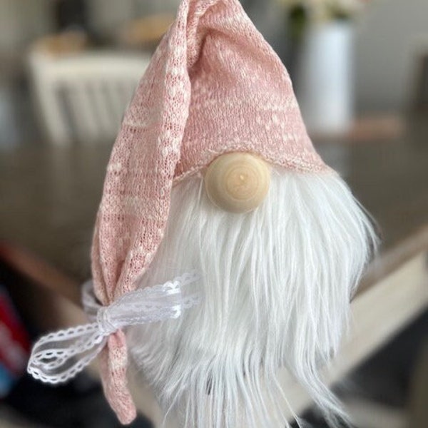 Slouchy Hat Gnome, Country Gnome, Farmhouse Gnome, Gnomes, Gnome Decor, Rustic Decor, Country Decor