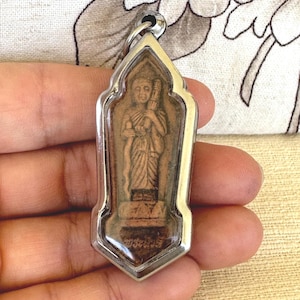 Phra Siwali and calling money lady Thai buddha bring wealth, protection, well-being Thai amulet Talisman.