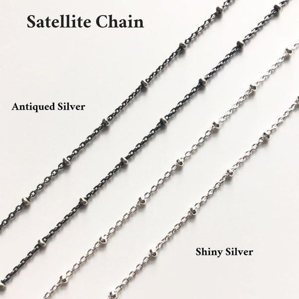 Satellite Chain - Sterling Silver - For Women
