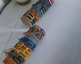 Bracelet Misak de Colombie - Bracelet artisanal - Bracelet Colombie Wayuu - Bracelet fait main pour femme - Bracelet Wayuu pour homme