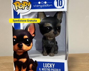 FUNKO POP Personalizzato da foto al 3D animale, idea regalo per amanti animali