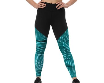 Blue Dynamic Sport Tights