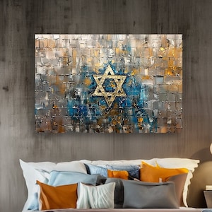 Kotel Canvas Art: Jewish Home Decor, Support Israel