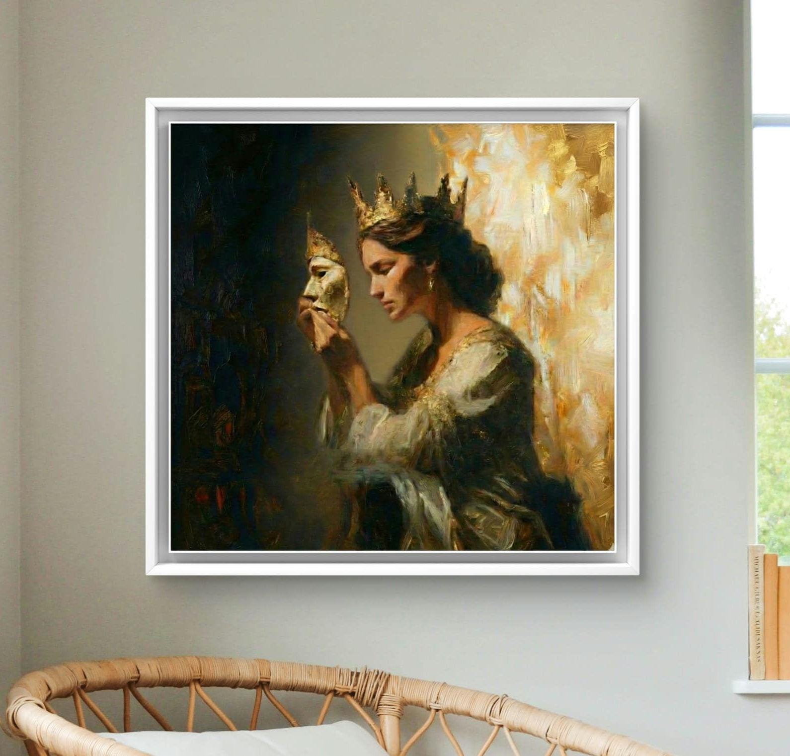 Esther 198 花の絵画 Esther painting - Etsy México