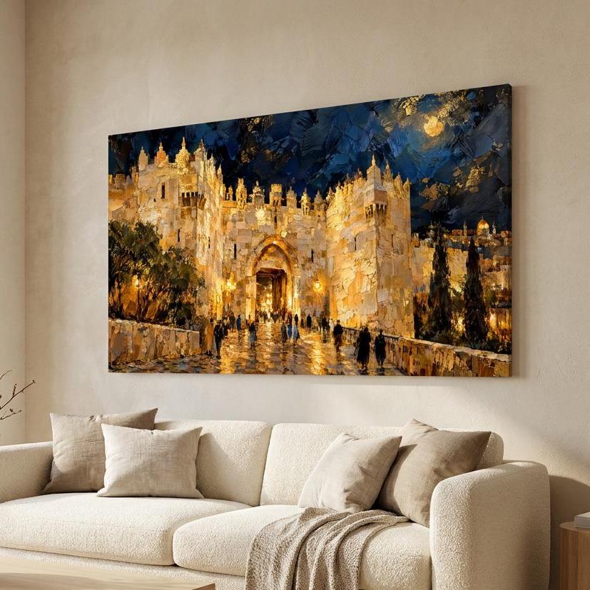 Jerusalem Poster - Etsy