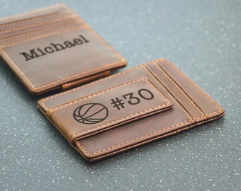 Graduation Gift, Basketball Wallet, Basketball Team Gift, Basketball Senior Night Gifts, Basketball Gifts, End of Season, Basketball Banquet