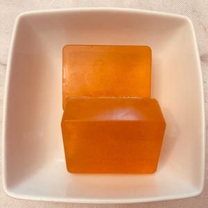 TURMERIC 2 Bars Clear Sensitive Skin Natural Vegan Glycerin Soap 4 oz Each Handmade