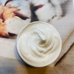 Clean Cotton - Triple Whipped Shea Butter Organic Vegan Natural Body Chemical Free Self Care 16 oz FREE SHIPPING