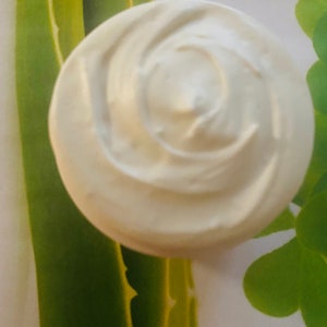 Shea Aloe Triple Whipped Shea Butter Organic Vegan Natural Body Chemical Free Moisturizer Self Care 16 oz Jar (Freshly Whipped to Order)