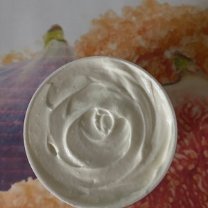 Brown Sugar and Fig - Triple Whipped Shea Butter Organic Body Natural Skin Cream Vegan Moisturize Self Care 16 oz -Free Shipping