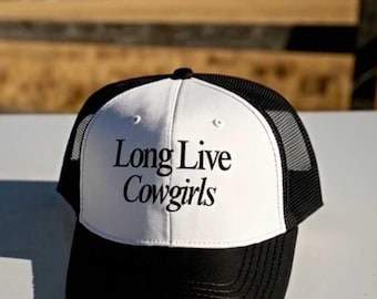 Lang leve cowgirls zomertruckerhoed