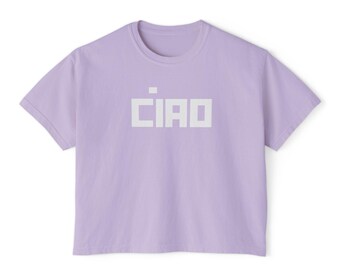 CIAO Women's Boxy Tee Shirt