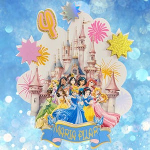 Princess cake toppers