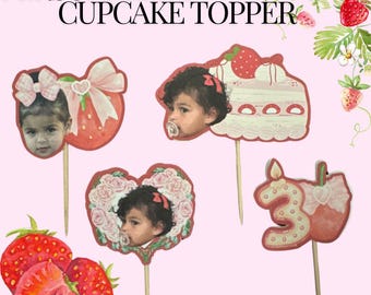 Personalized cupcake toppers