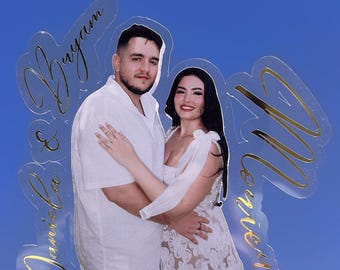 Gepersonaliseerde taarttoppers van acryl