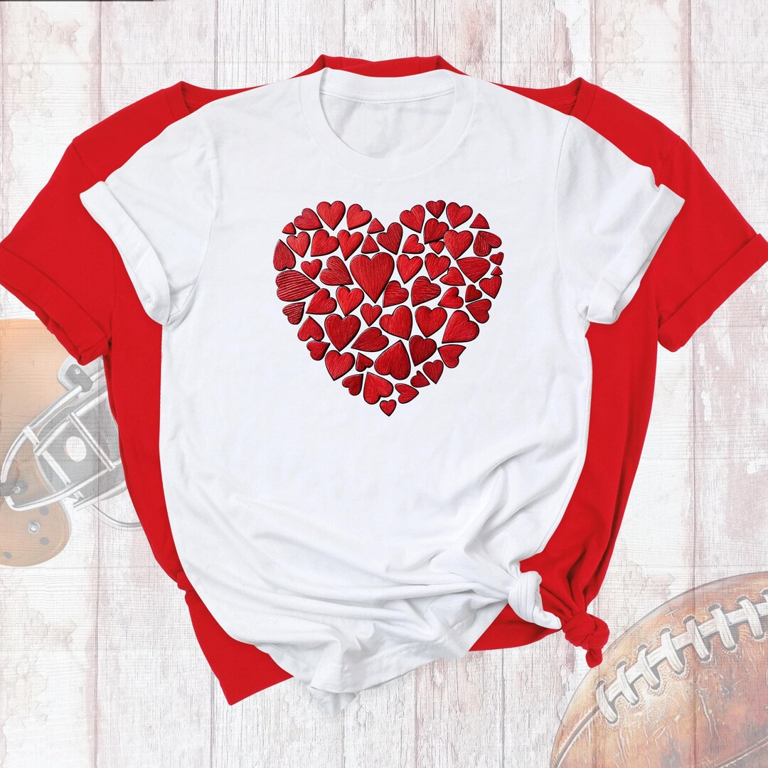 Double Heart Stripe Tee