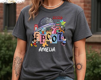 Custom Disney Epcot 2026 Epcot World Traveler Trip Shirt Tee Disney Family Matching Shirts, Disneyland Vacation Shirts, Disneyworld Outfits