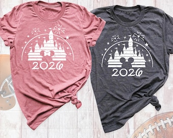 Disney 2026 Shirt, Family Disney Trip Shirts, Disneyworld Outfit, Mickey Minnie Shirt, Disney Vacation Tee, Matching Family Disneyland Shirt