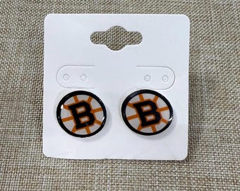 Bruins Earrings