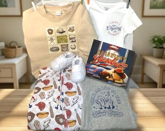 The Ultimate Baseball Baby Shower Gift Box 3-6M