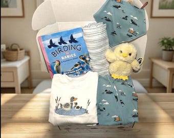 Birding Baby Shower Gift | Bamboo Gender Neutral Present