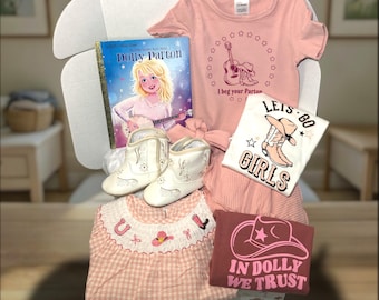 Dolly Parton Inspired Baby Shower Gift Set – Country Girl | Western