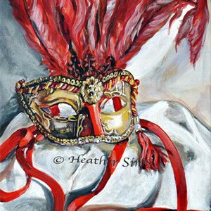 mardi gras mask wall art