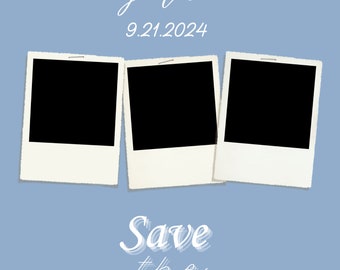 Save the Date template