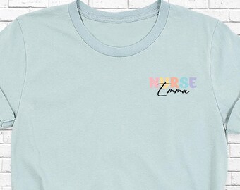 Nurse Shirt Stethoscope Nursing Tee, Cute Nursing Shirt, Nursing School Tshirt, Nurse Life Shirt, Nurse Hospital Shirt, Nurse Gift Shirt