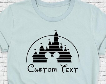 Custom Disney Crew Shirt, Disney Castle Tee, Disney Trip 2026 Shirt, Disneyland Tshirt, Disney Vacation Tee, Disney Matching Family Shirts