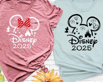 2026 Disney Mickey Minnie shirt Custom Disney Family matching shirts, Disneyworld Family Trip Shirt, Disneyland shirt, Disney vacation shirt