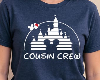Disney Cousin Crew Shirts Disneyworld Vacation Tee, Disney Cousin Shirt, Disneyland Shirt, Cousin Trip Tee, Disney Shirt, Cousin Disney tees