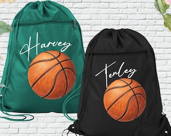 Personalized Basketball Backpack, Custom Basketball Cinch Pack, Custom  Drawstring Bag, Basketball Team, Basketball Coach, Basketball Mom - Etsy