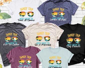 Most Likely to Family Trip Shirt, Family Vacation Tee, Travel Shirt, Summer Holiday Shirt, Custom Family Trip Tee, Beach Party Group Shirt