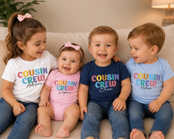 Cousin Crew Shirt Matching Cousins Shirt Cousin Squad Shirt, Cousin Reunion Shirt Cousin Announcement, Big Cousin Shirt, Little Cousin Shirt