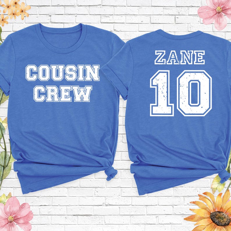 Cousin Crew Shirts Matching Cousins Shirt Cousin Team Outfit by hitandmoreclothing