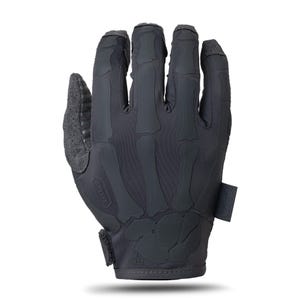 Reaper Grey Skeleton Gloves - Thin and Lightweight for Airsoft, Paintball, Cycling, Motorcycle, Multipurpose