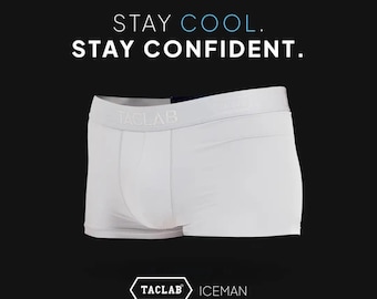 Cuecas Boxer Táticas Iceman – Tecido refrescante, não abrasivo e que absorve a umidade