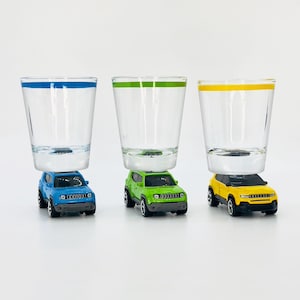 The ORIGINAL Hot Shot Shot Glass, You Choose - 2019 & 2023 Jeep Renegade Shot Glasses, Die Cast Vehicles