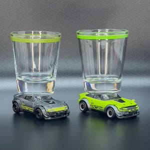 the Original Hot Shot Shot Glass, You Choose- Mazda MX-5 Miata Shot Glasses, Die Cast Cars