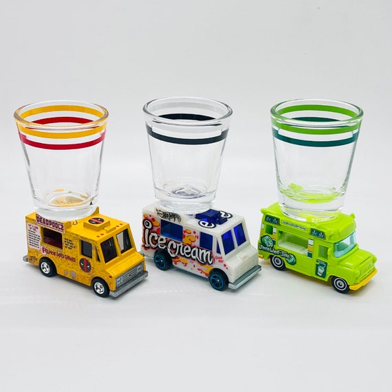 The Original Hot Shot Shot Glasses, Food Truck Rodeo 3, You Pick Deadpool  Chimichanga, Lemon Lime Time, Ice Cream King, Matchbox Vehicles - Etsy