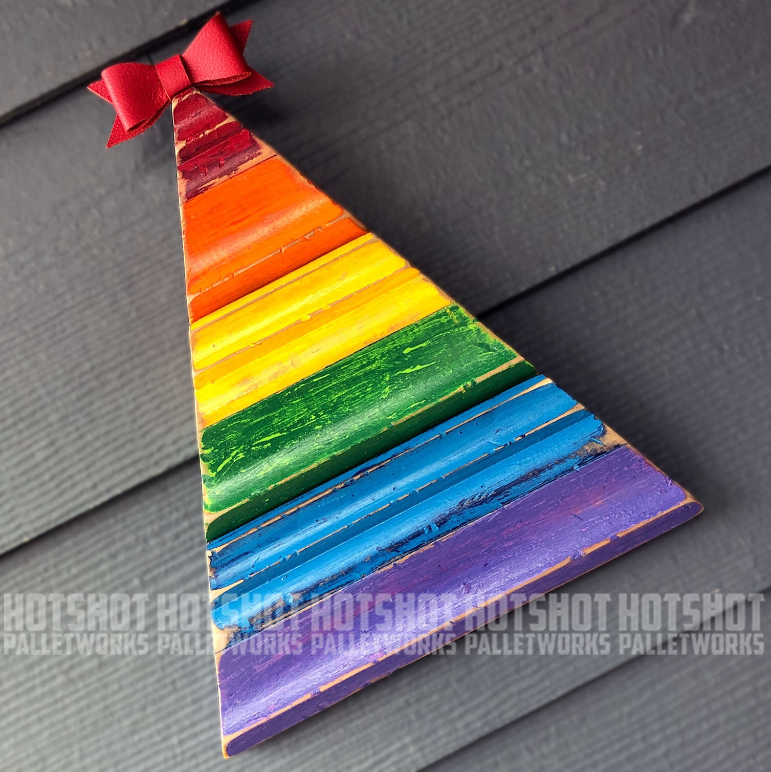 Rainbow gay pride flag christmas trees tiphohpa