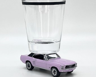 The ORIGINAL Hot Shot, Shot Glass, 1967 Ford Mustang Coupe, Pink, M2 Machine Vehicle