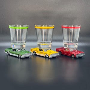the Original Hot Shot shot glass, You Choose- 1980 Chevy El Camino Shot Glasse Gifts, Die Cast Cars