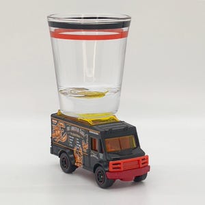 the Original Hot Shot shot glass, Food Truck, Chow Mobile, Lobster Truck, Match Box Car