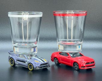 2015 Ford mustang mustang, Die Cast Auto Schnapsgläser, du hast die Wahl!    Das Original Hot Shot Schnapsglas - Muskelauto-Geschenke, mustang-Geschenke