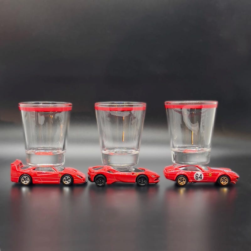 Ferrari Glasses - Etsy