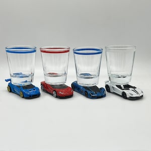 The ORIGINAL Hot Shot Shot Glass, Lamborghini&#39;s, You Choose, Diecast Cars, Lamborghini Lover, Collector