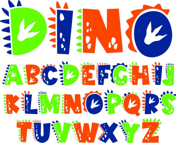 Roblox Playful Red Dino Dinosaur Fonts SVG Bundle, Dinosaur